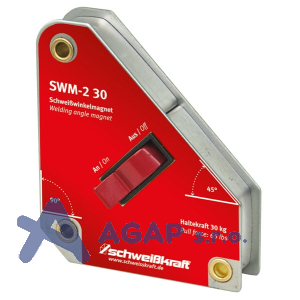 Vyp&iacute;nateln&yacute; svařovac&iacute; &uacute;hlov&yacute; magnet SWM-2 30