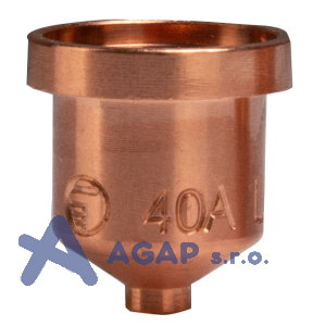 Řezac&iacute; tryska Zeta 40 A (sada 10 ks)