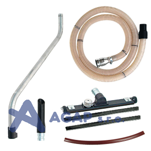 Sada antistatick&eacute; hadice 50 mm / 4 m a hubic