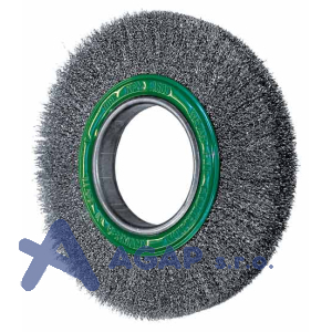 Dr&aacute;těn&yacute; kotouč vlnit&yacute; na u&scaron;lechtilou ocel, &Oslash; dr&aacute;tu 0,3 mm