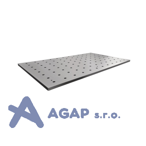 Perforovan&aacute; pracovn&iacute; deska z MDF 1100 x 640 x 18 mm / otvor &Oslash; 20 mm