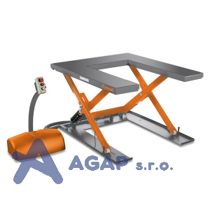 Hydraulick&yacute; zvedac&iacute; stůl SHT 1001 U