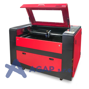 Grav&iacute;rovac&iacute; a řezac&iacute; CO2 laser Numco E 6090
