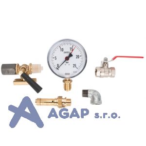 Sada armatur pro nádoby do 1000 l, 1\", 11 bar