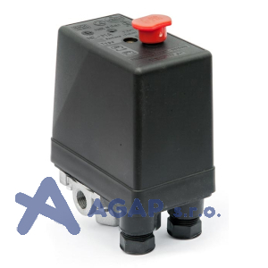 Tlakov&yacute; sp&iacute;nač NEMA 400 V / 12 bar (4x1/4\")