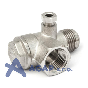 Zpětn&yacute; ventil 1/2\" IG x 1/2\" AG