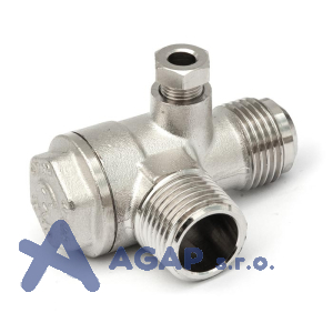 Zpětný ventil 1/2\" AG x 1/2\" AG