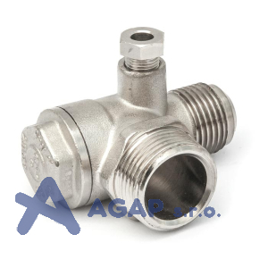 Zpětn&yacute; ventil 3/4\" AG x 1/2\" AG