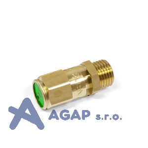 Pojistn&yacute; ventil 10 bar, 1/4\", T&Uuml;V